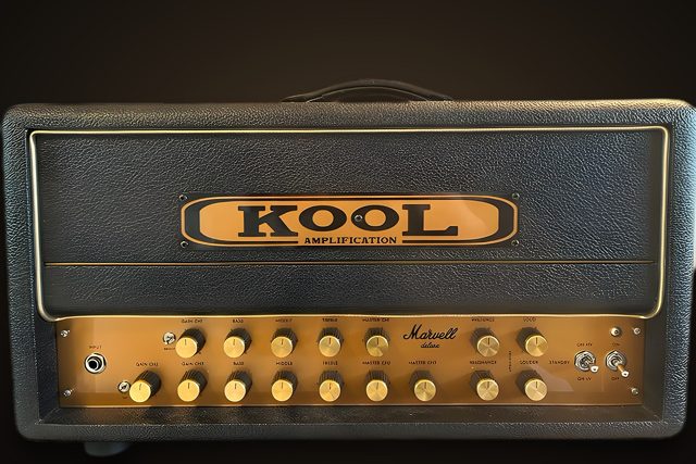 The Kool Marvell Deluxe amplifier head